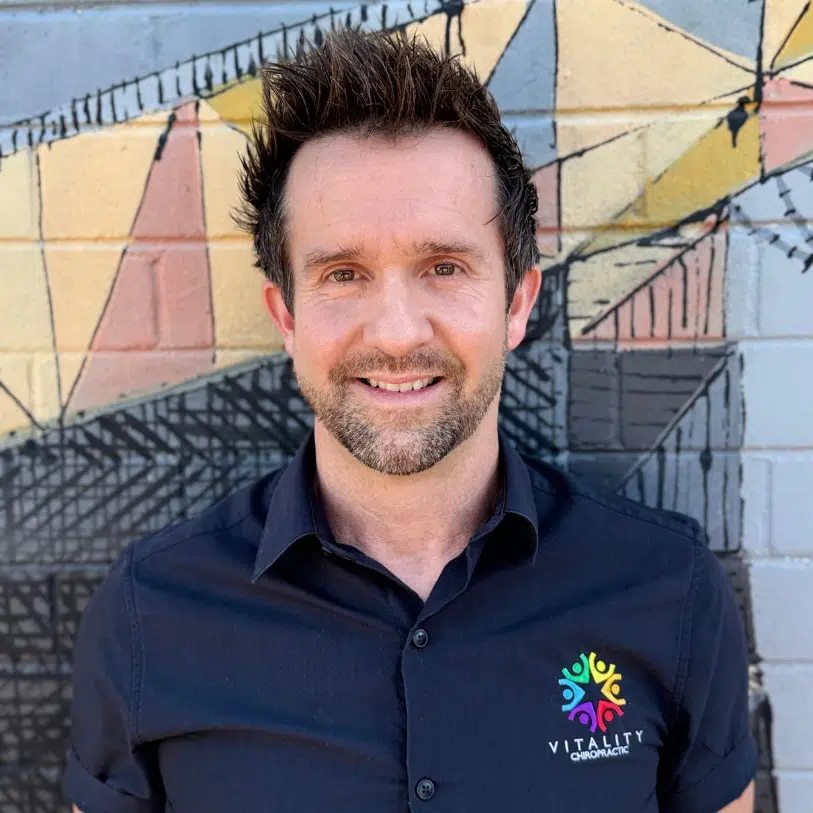 Dr Geoff Cowie, principal chiropractor at Vitality Chiropractic Perth