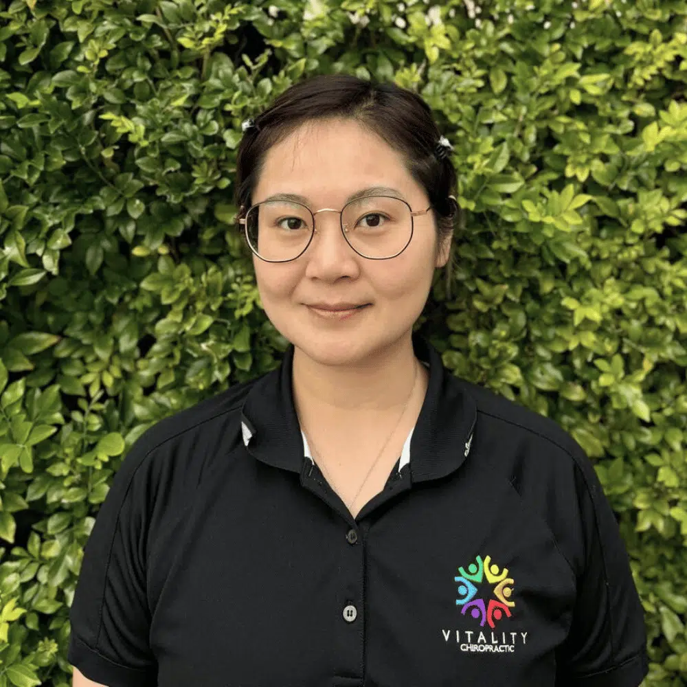 Michelle Wu, remedial and lymphatic massage therapist at Vitality Chiropractic Perth