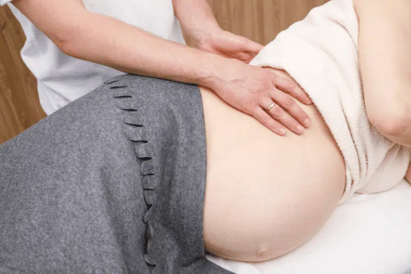 Pregnancy massage at Vitality Chiropractic Perth